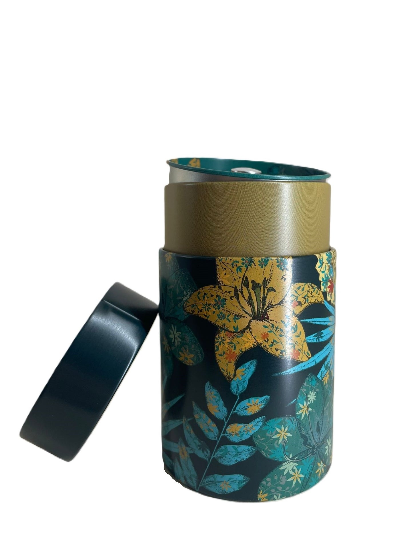 Accessoire | Boîte métal verte 100g