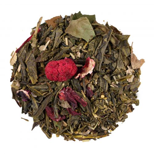 Thé assemblé | Thé Vert Framboise